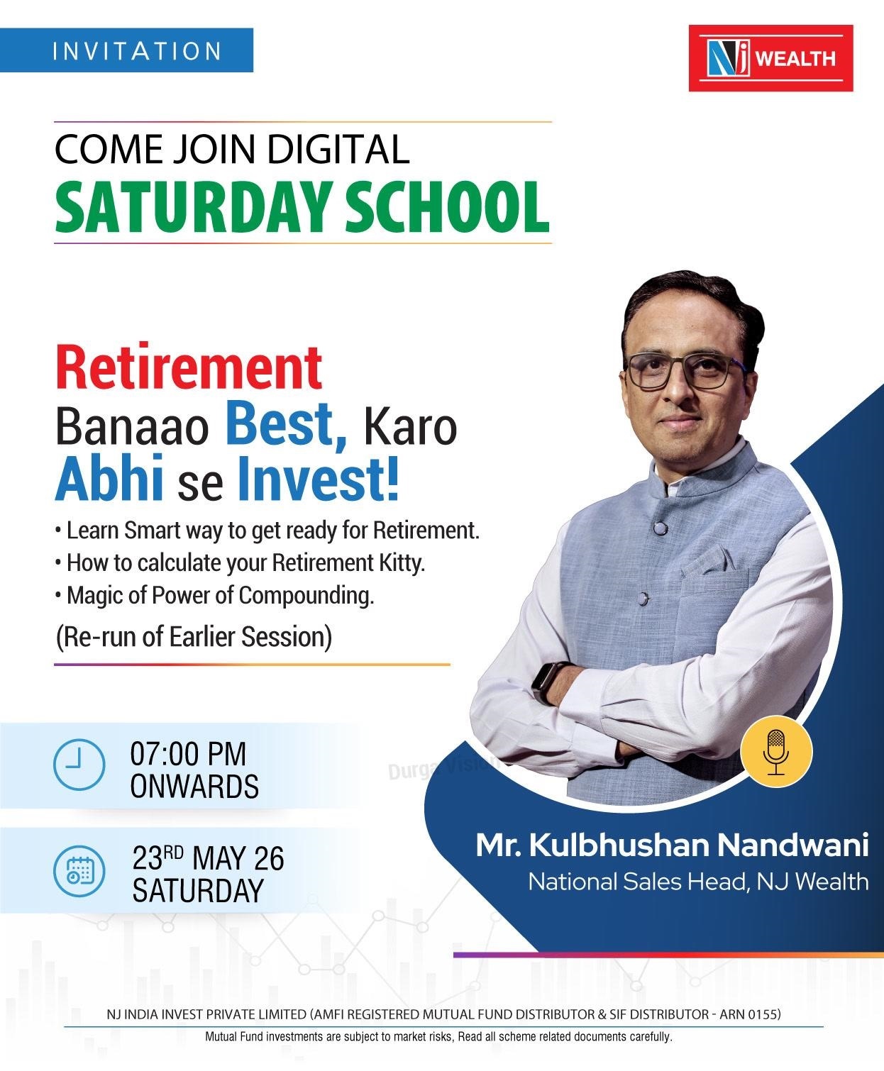 Event Speaker Mr. Kulbhushan Nandwani