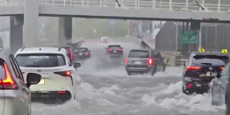 Historic flooding hits New York